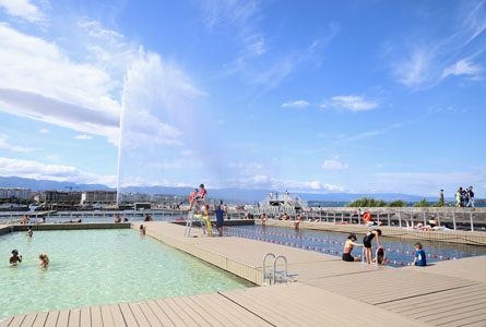 Les Bains du Jet d’Eau à Genève – ouverture prévue le 29 juin 2026 – préparez maillots et serviettes !